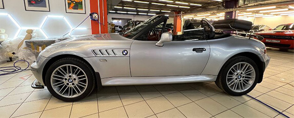 Реставрация водительского сиденья BMW Z3