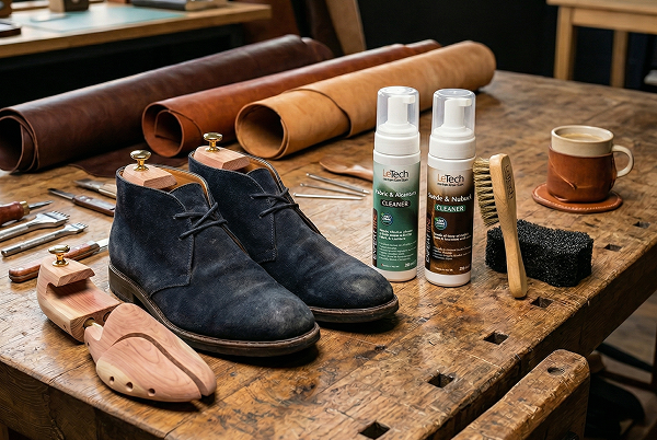 Как выбрать средства для ухода за замшей и нубуком