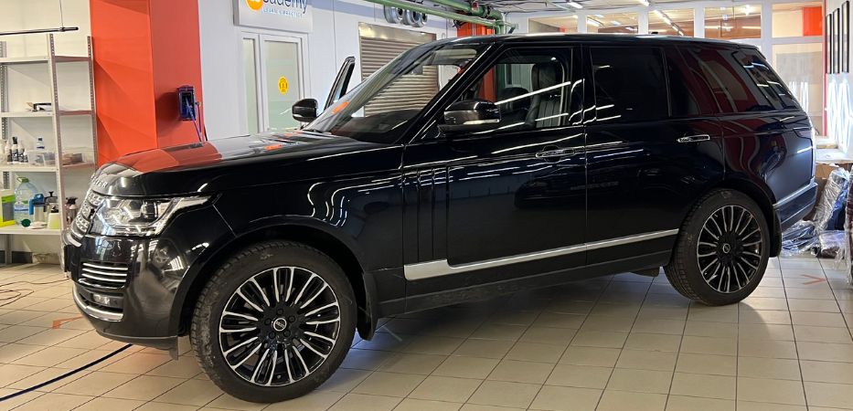 Ремонт сиденья и реставрация ручки Range Rover