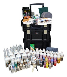 Профессиональный набор для реставрации кожи Leather Restoration Kit Pro - Картинка товара