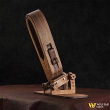 Шорный пони со струбциной и эксцентриком Leather Saddler Wild Bull tools - Картинка товара