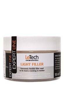 Жидкая кожа для ремонта Leather Light Filler - Картинка товара