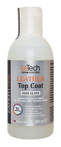 Супер-глянцевый защитный лак для кожи Leather Top Coat High Gloss - Картинка товара