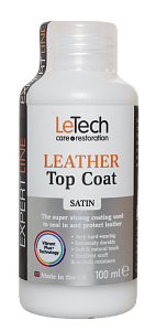 Сатиновый лак для кожи Leather Top Coat Satin - Картинка товара