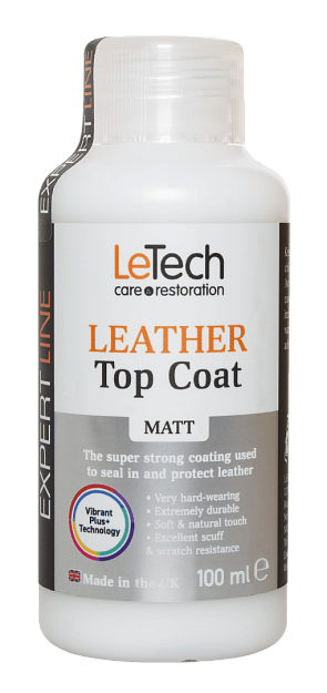 Матовый лак для кожи Leather Top Coat Matt