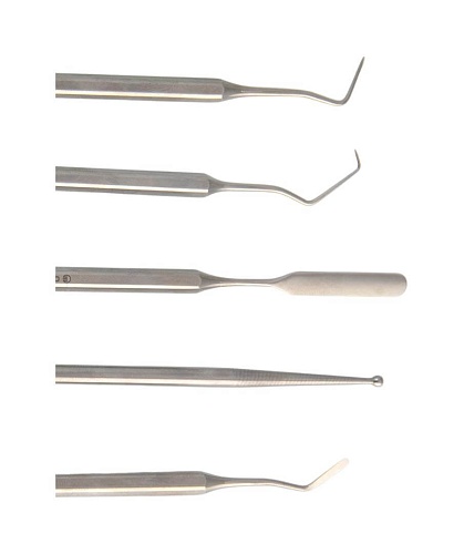 Профессиональный набор металлических инструментов для ремонта кожи Стеки