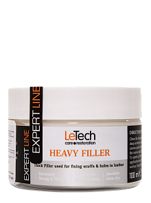 Жидкая кожа для ремонта (густой состав) Leather Heavy Filler - Картинка товара