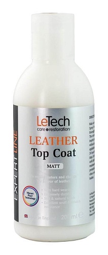 Защитный лак для кожи Leather Top Coat Matt