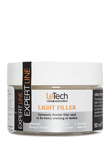 Жидкая кожа для ремонта Leather Light Filler - Картинка товара