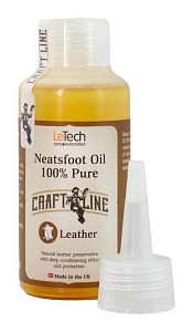 Костное масло с ароматом натуральной кожи Neatsfoot Oil Leather 100% Pure - Картинка товара