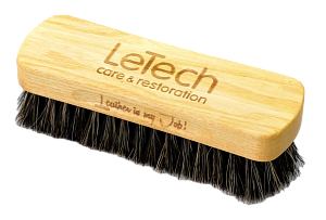 Щетка для чистки кожи с коровьим ворсом Премиум Leather Cow Hair Brush Premium - Картинка товара
