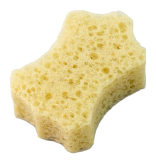 Губка для чистки кожи Leather Cleaning Sponge - Картинка товара