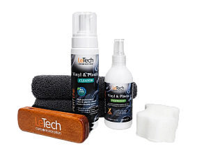 Набор для чистки винила и пластика с микрофиброй Vinyl & Plastic Care Kit Combined (без коробки) - Картинка товара