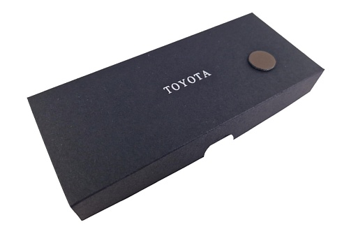 Чехол для ключа Toyota 2018-2023 из натуральной кожи