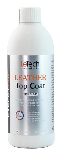 Защитный лак для кожи Leather Top Coat High Gloss